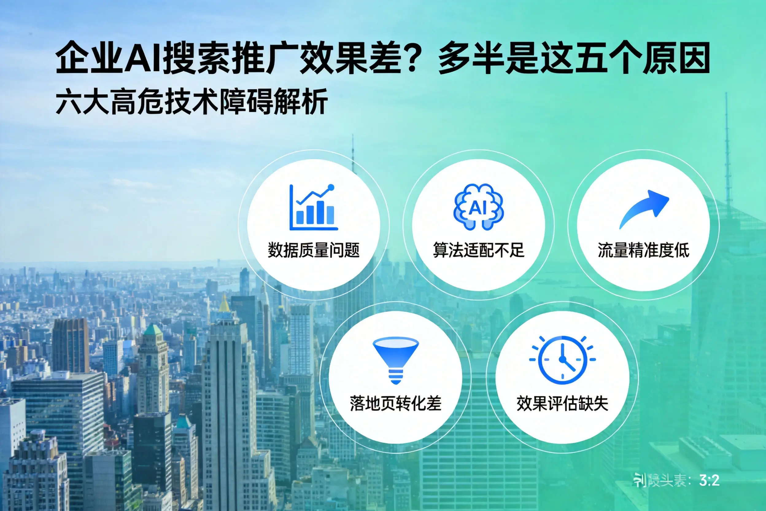 固安企业AI搜索推广效果差？多半是这五个原因